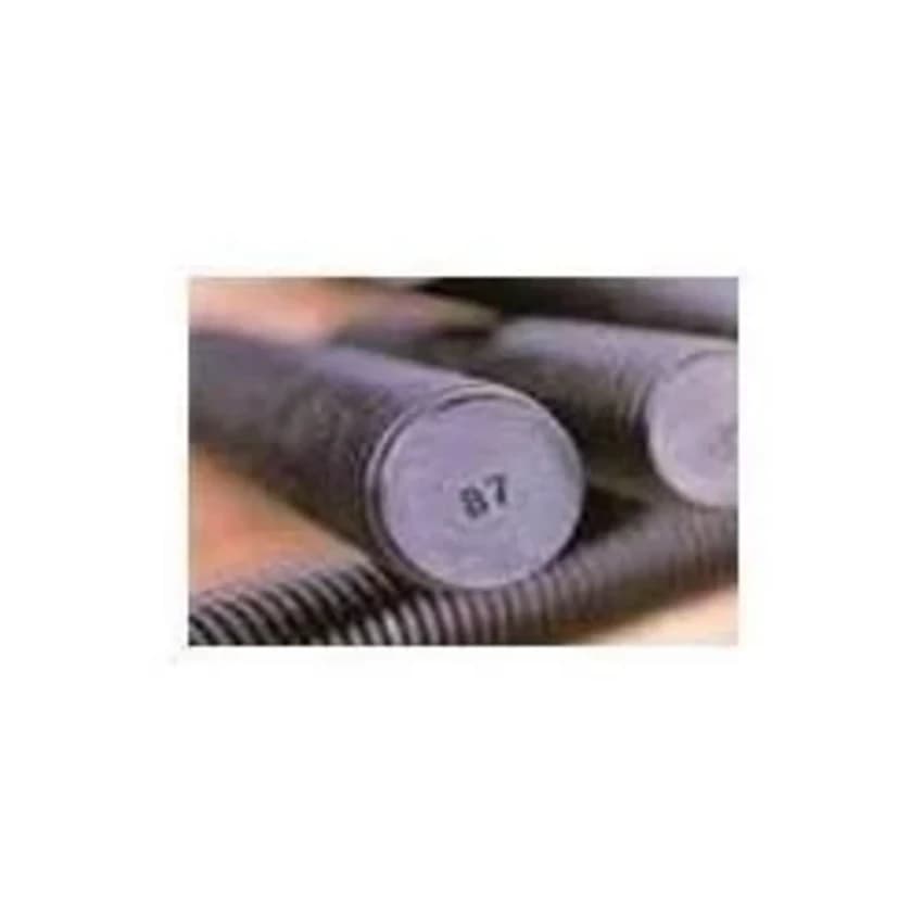 Black Oxide Round Stud Bolts ASTM A193 GR B7/2H, For Industrial, Size: M12-M42