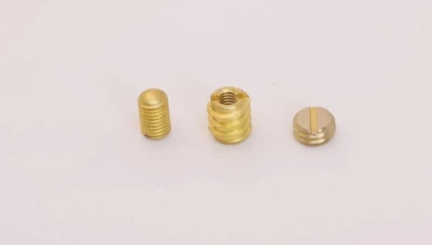 Brass Grub Screws, Diameter: 1 mm