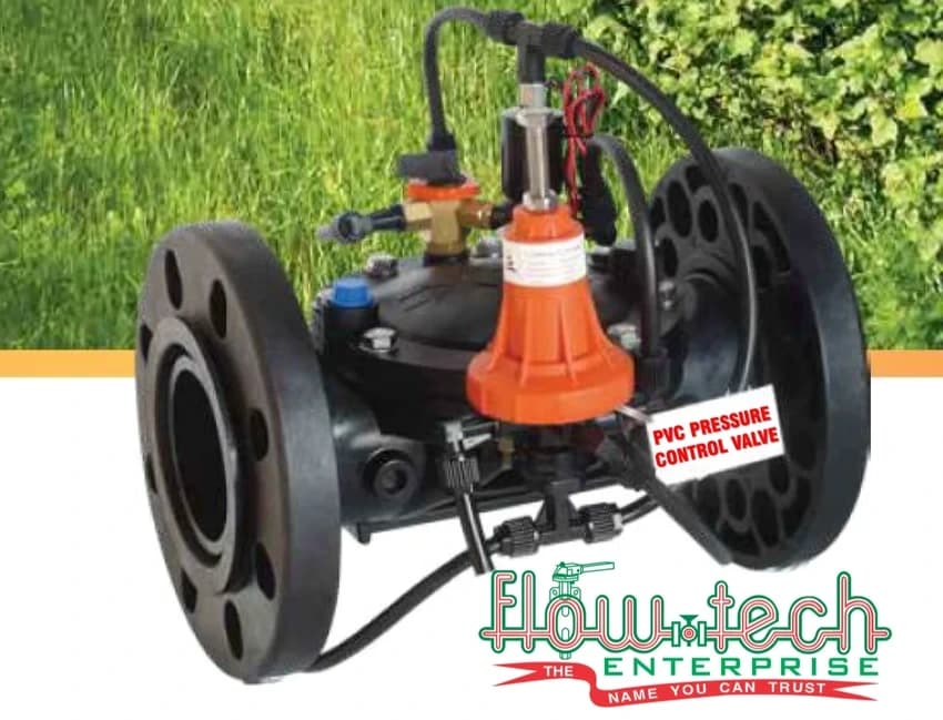 PVC Medium Pressure Baccara Plastic Irrigation Control Valve, For Water, Valve Size: 2"" 7 3""