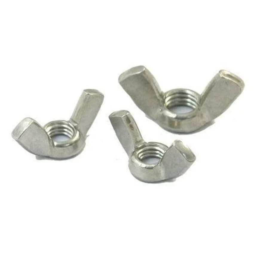 Stainless Steel Wing Nut, Size: 3 Mm