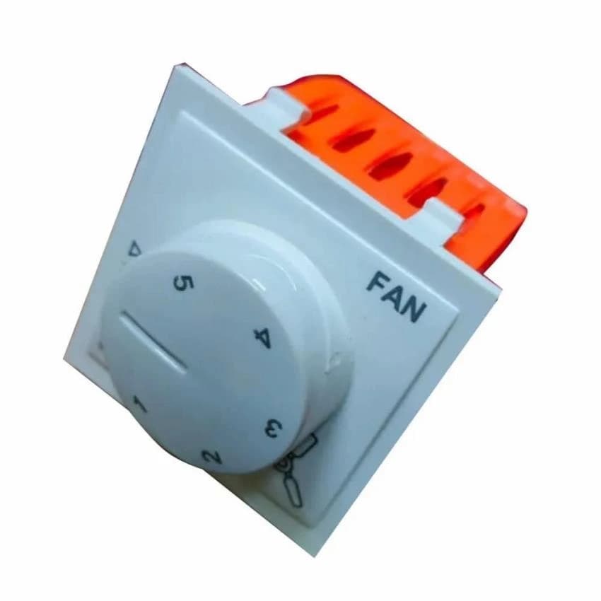 Regulator White PVC Fan Regulater, 220V