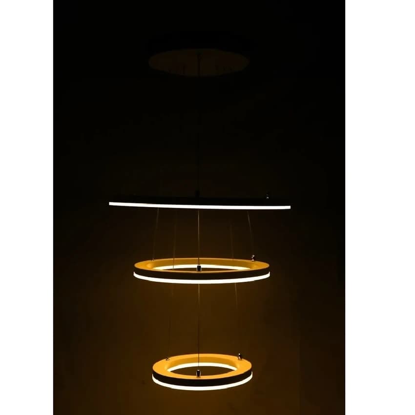 Aluminium Pasolite 78W LED RND 3 Stage Skone HNG WW Hanging Light