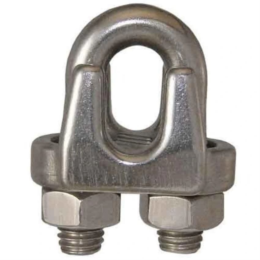 Wire Rope Bull Dog Grip U Clamps