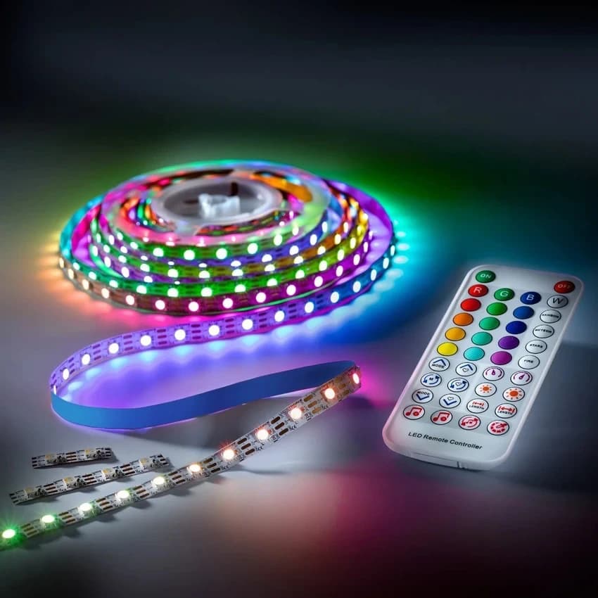 Multicolor Led Strip Light, 5m