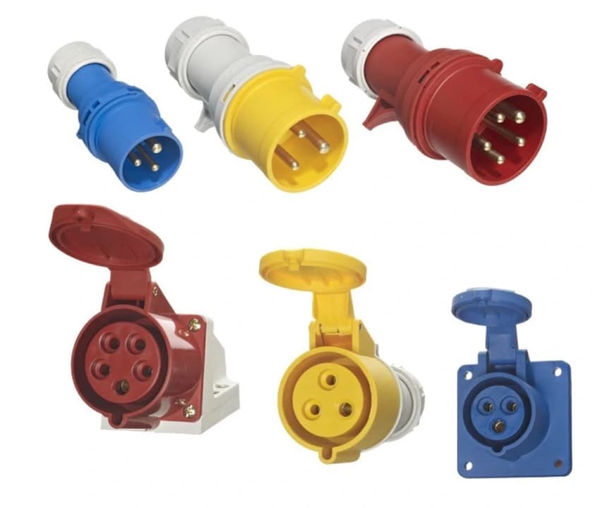 16 Amp - 32 Amp Industrial Plug Sockets