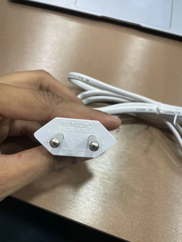 6 Amp 2 Pin Power Cord, For Electric Appliance