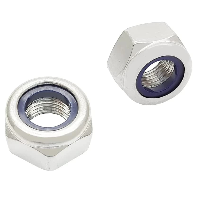 Mild Steel Hex Nylock Nut