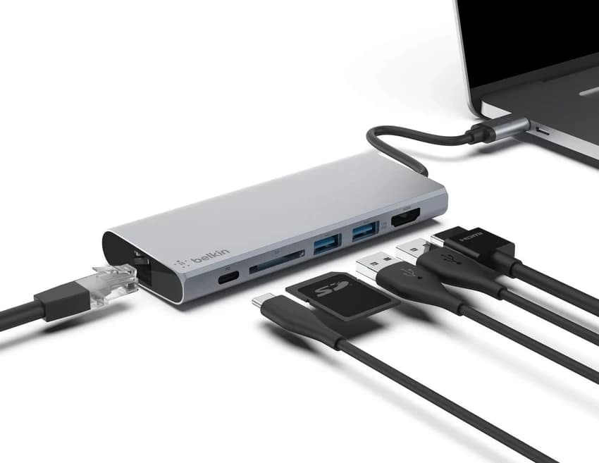 Belkin USB-C Multimedia Hub, Model Name/Number: F4U092btSGY