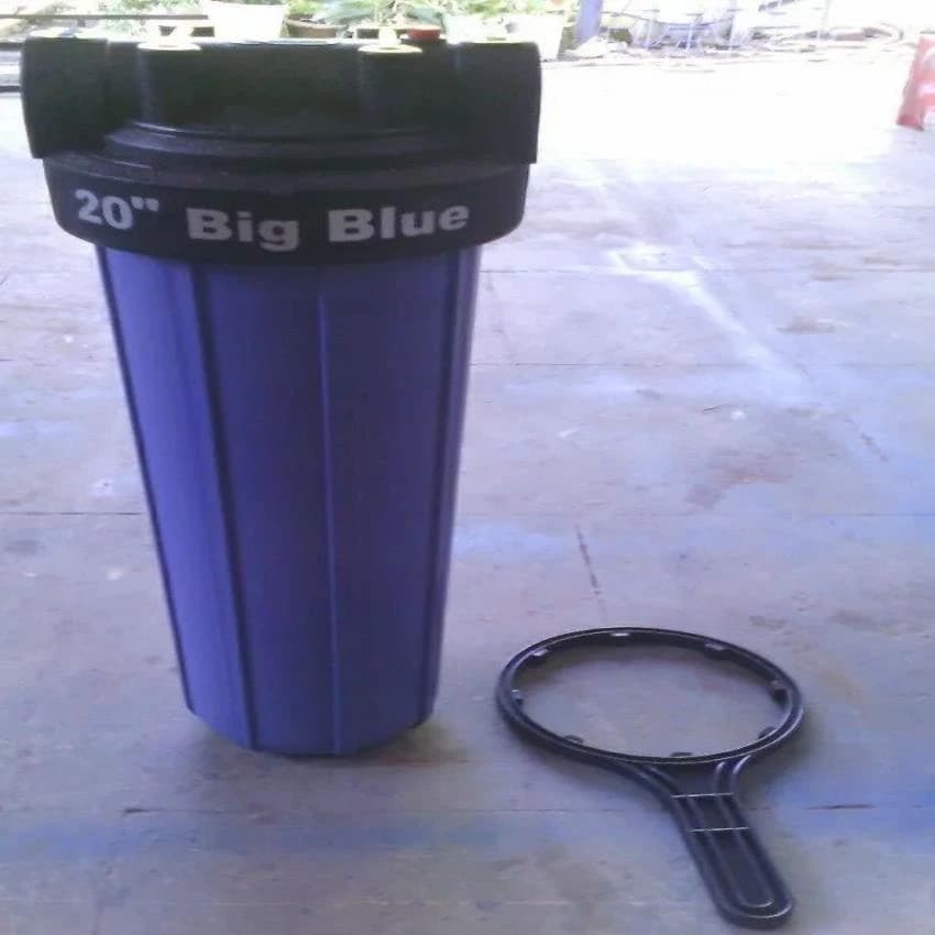 0-5000 LPH Big Blue Jumbo Housing, 5kg/cm2, PP