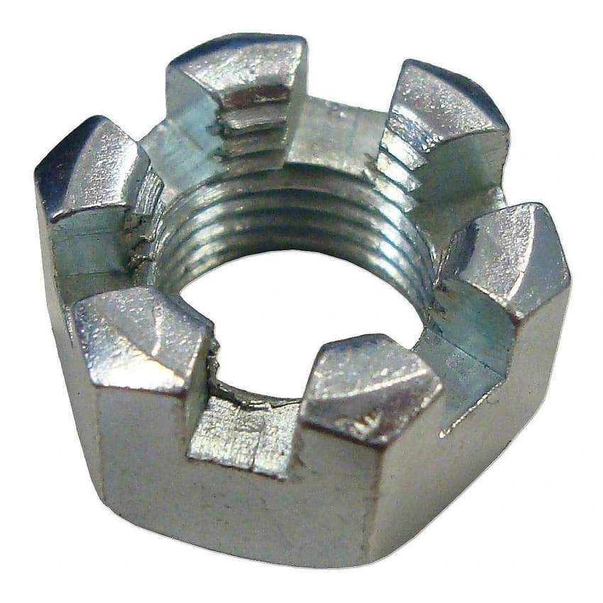 High Tensile Steel Slotted Nut