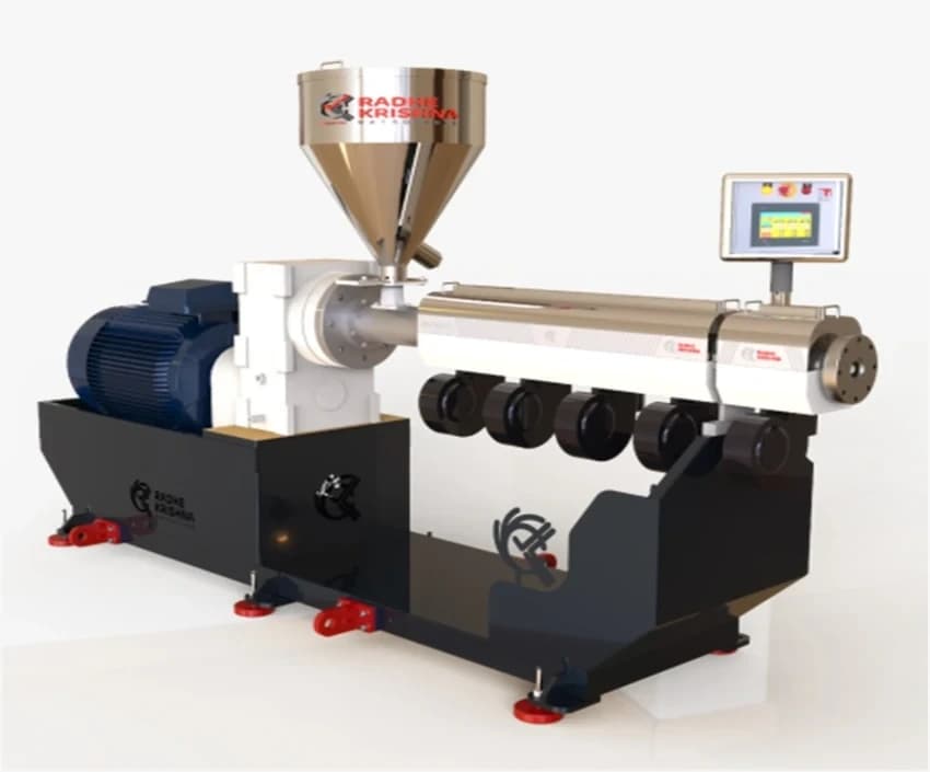 Hdpe Pipe Making Machines, Capacity: 2000 kg/hr
