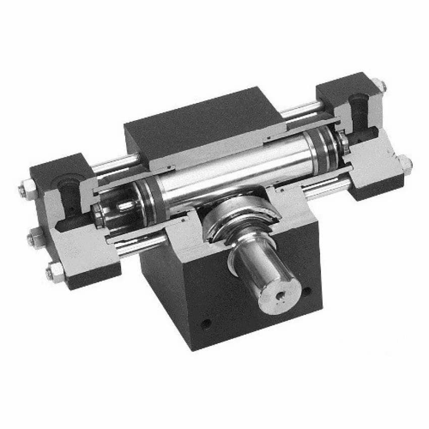 Steel Hydraulic Rotary Cylinder, For Heavy Duty Vehicle Lifting