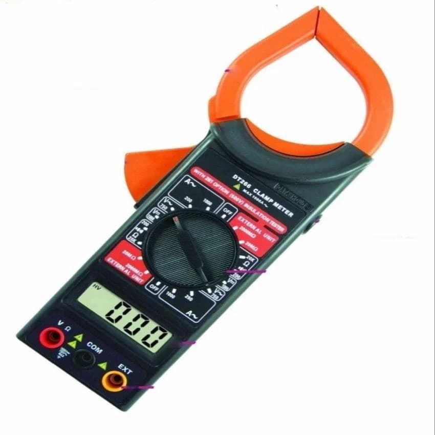 Clamp Meter, 2 Aa Battery