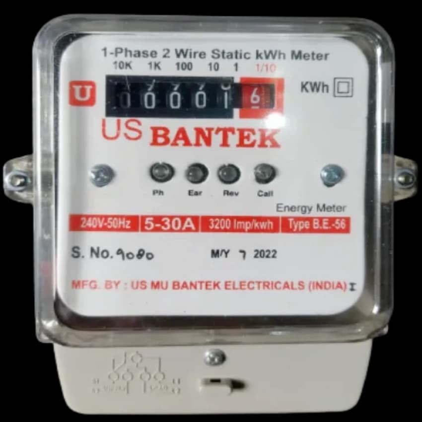 Two Phase Sub Meter (Normal), 220V, Automation Grade: Semi-Automatic