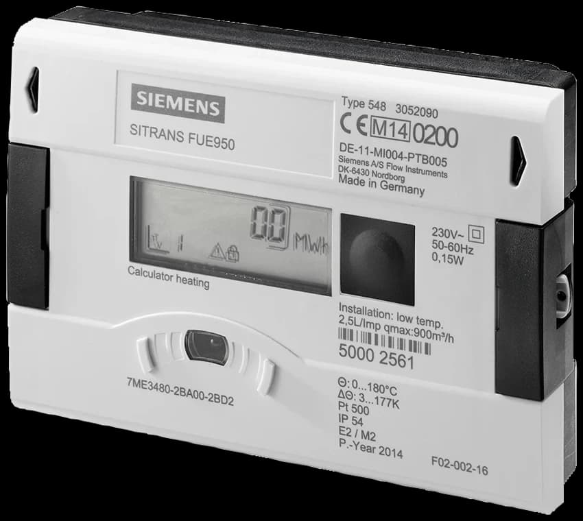 Sitrans Fue950 Energy Calculator