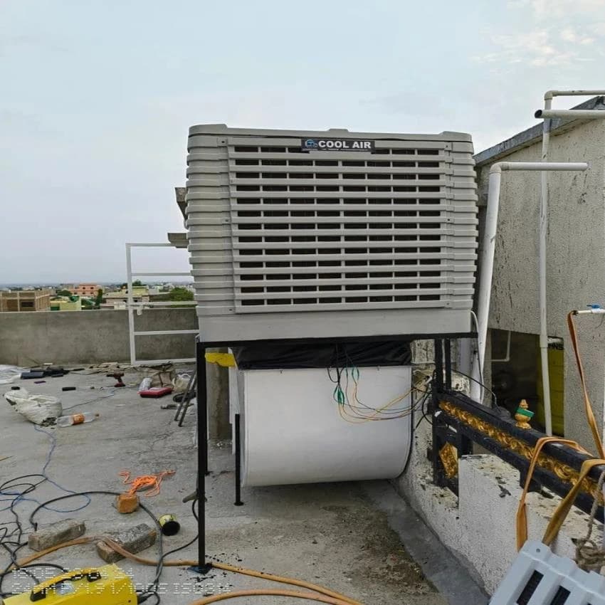 Industrial Evaporative Air Coolers, Material: Plastic