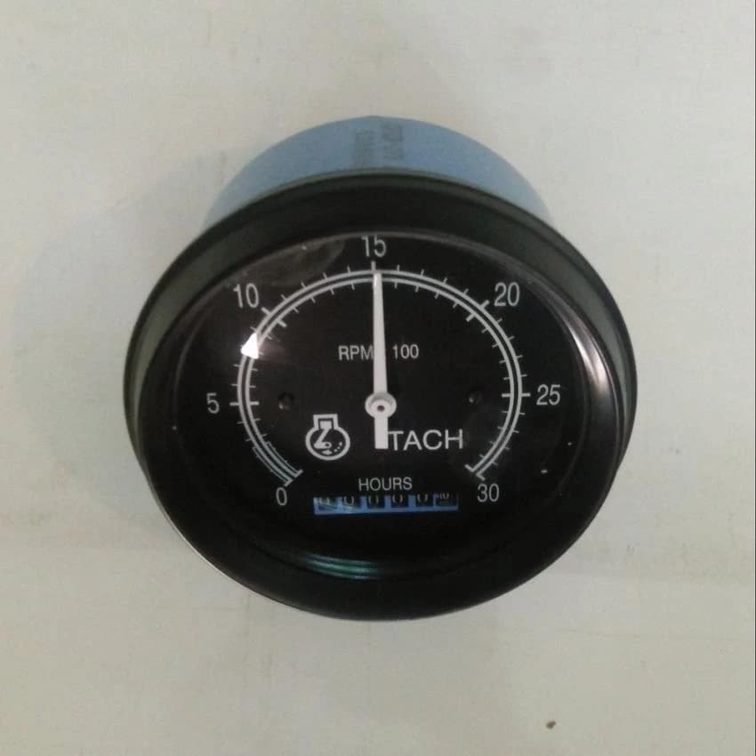 Black Plastic Analog Hour Meter, For Industrial