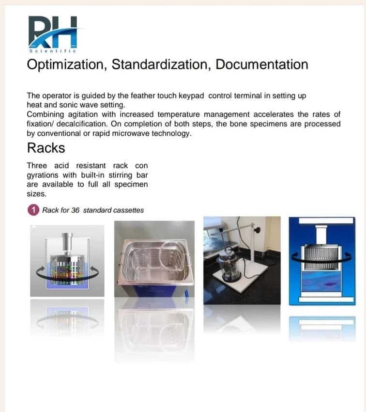 220 V Lab Grade Bone Decalcifier, For Laboratory, Model Name/Number: RHBONE2612