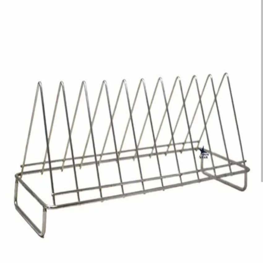 Stainless Steel Walll mount disk rack, 0-50 Kg