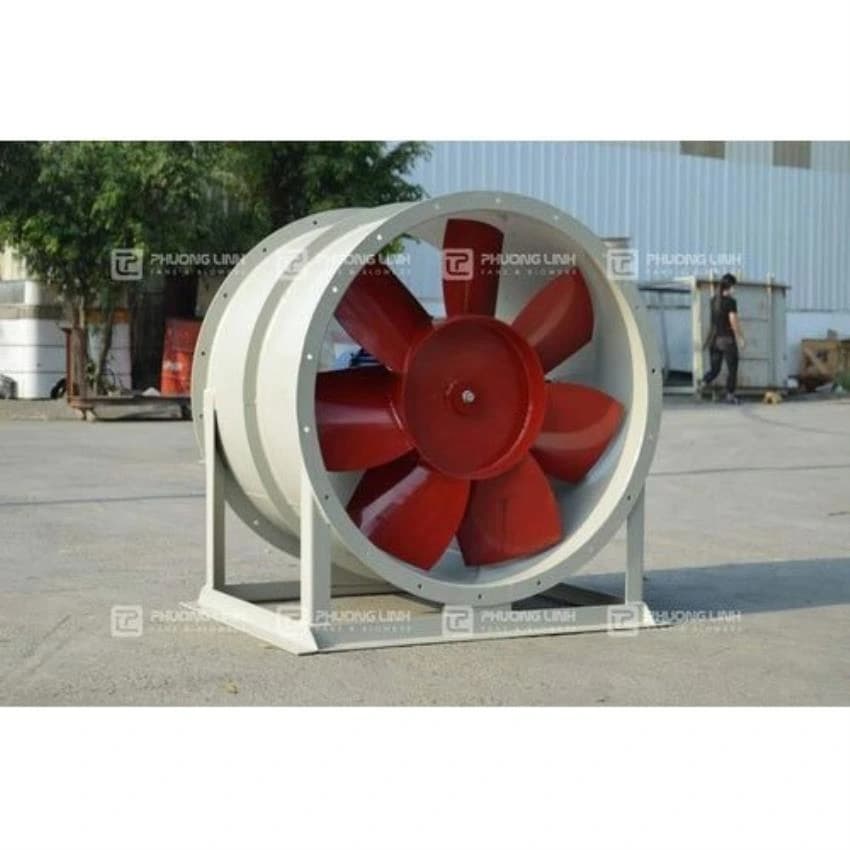 2 Hp Tube Axial Flow Fan, 220 V