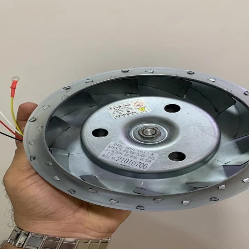 44/50 W Spindle cooling fan, 3 Phase 200 Volt