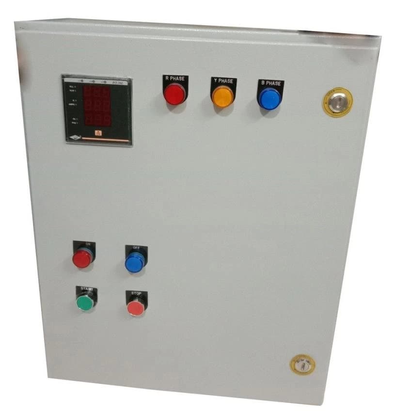 Mild Steel Star Delta Starter Control Panel, For Industrial, 3 kVA