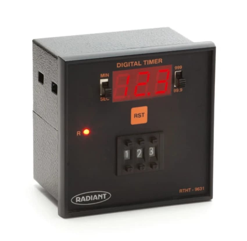 Radiant Multi Range Timer, For Industrial