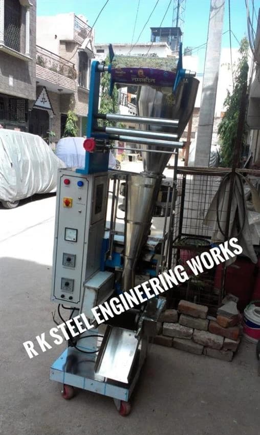 R.K.Steel Engineering Polished Pouch Packaging Machine, For Industrial