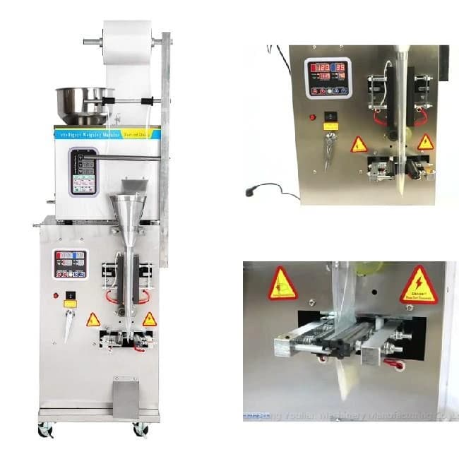 Automatic weight filling pouch packing machine