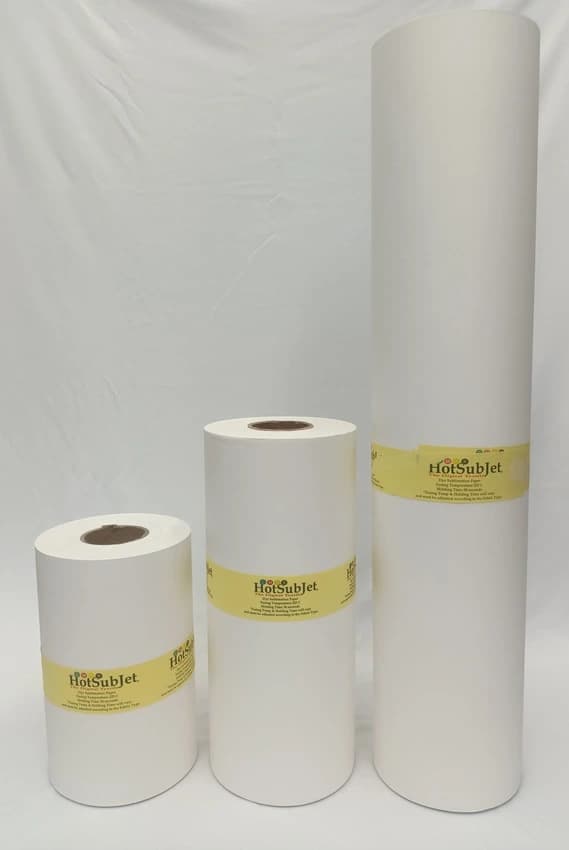 Off White Dye Sublimation Transfer Paper Rolls, 80 GSM
