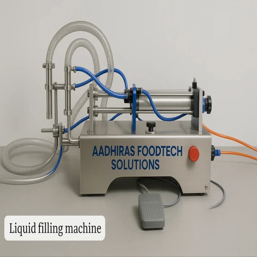 Single Nozzle Liquid Filling Machine
