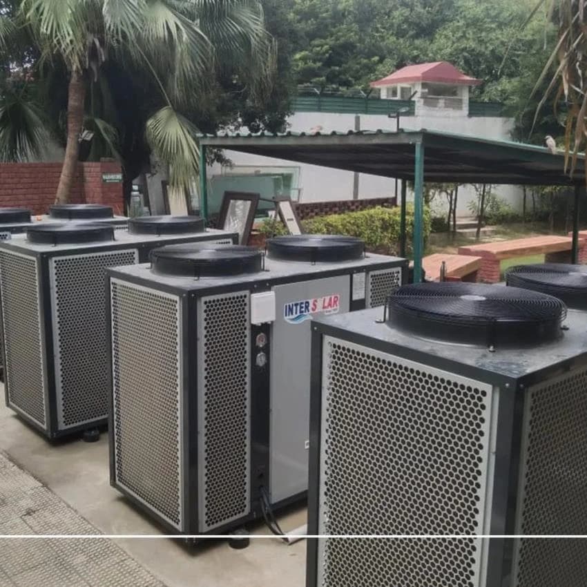Inbuilt Round Commercial Water Heat Pump, Capacity: 13 Kw, 380 V