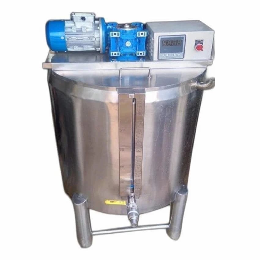 Stainless Steel Sugar Hitting Tank, Capacity: 150kg