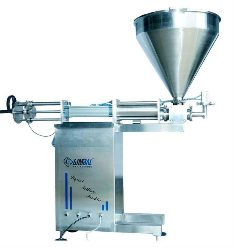 Gimbal Semi Automatic Liquid Filling Machine, Model Name/Number: IP-LFM -20 (SS-304)
