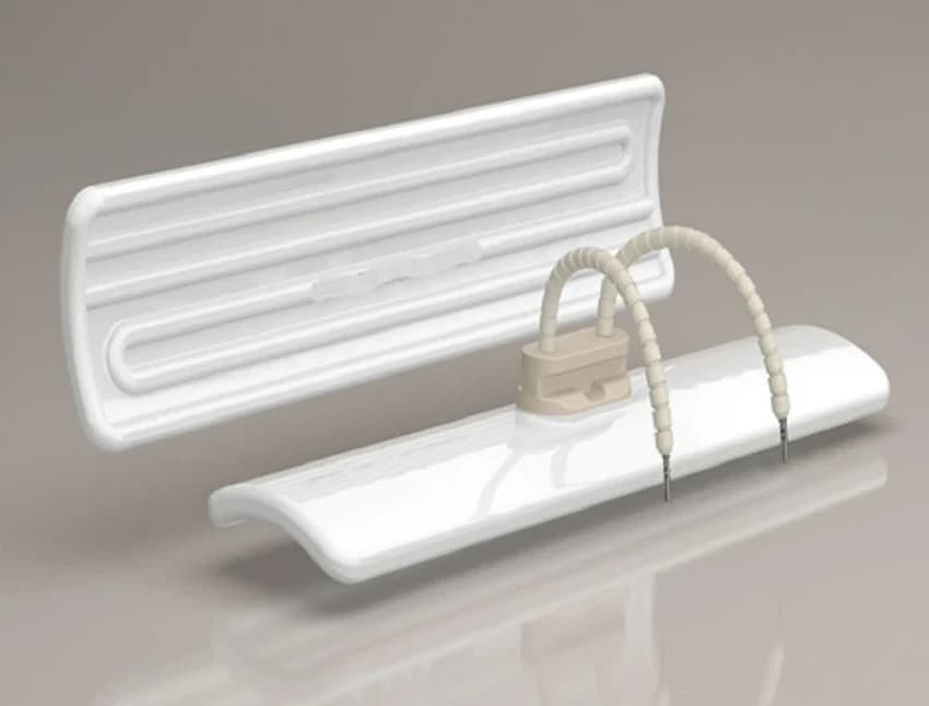 White Elstein Ceramic Infrared Heater, 200-1000w, 220 V Ac