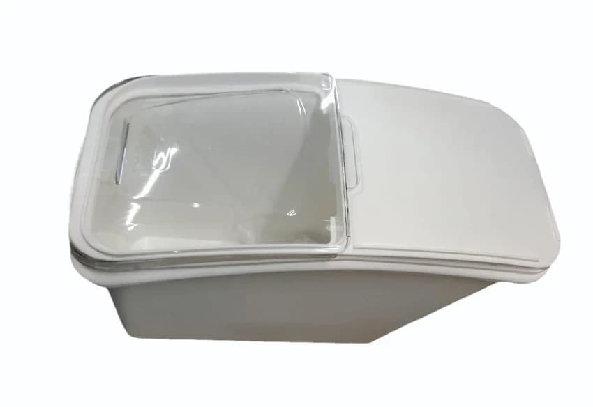 Plastic Flour Storage Bin, Size/Dimension: 12x24x14inch (lxwxh)