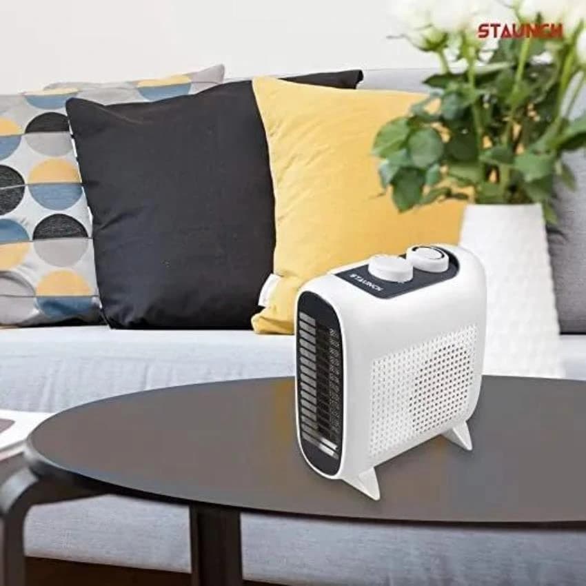 Plastic Staunch Electric Fan Room Heater