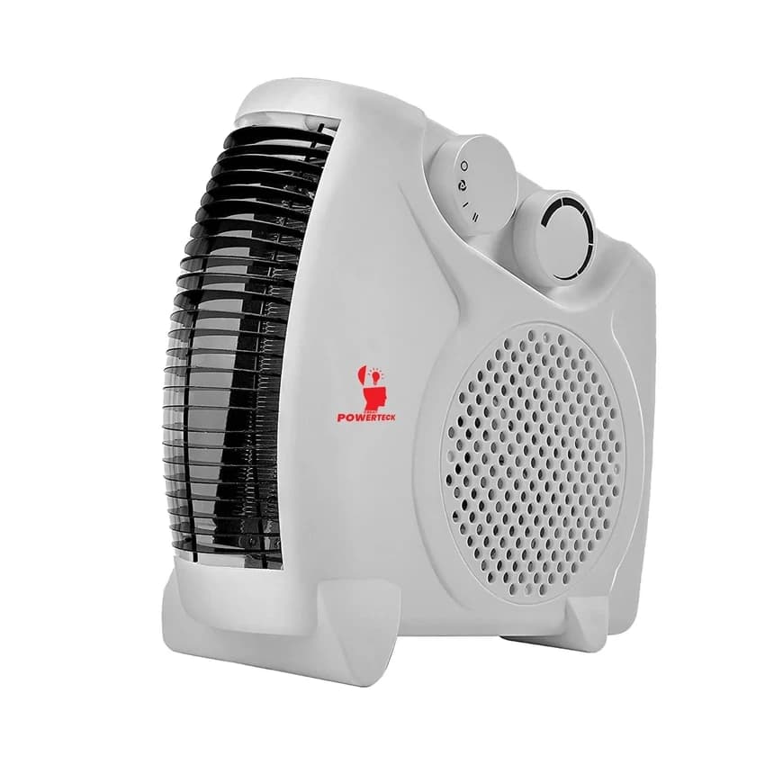 Powerteck 2000 W Electric Heater Blower, For Room Heating, 230 V