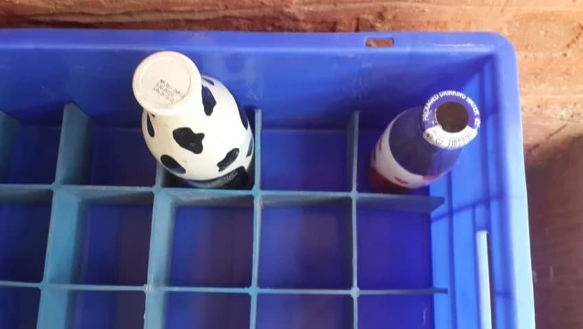 1L Milk Bottle Catering Crate