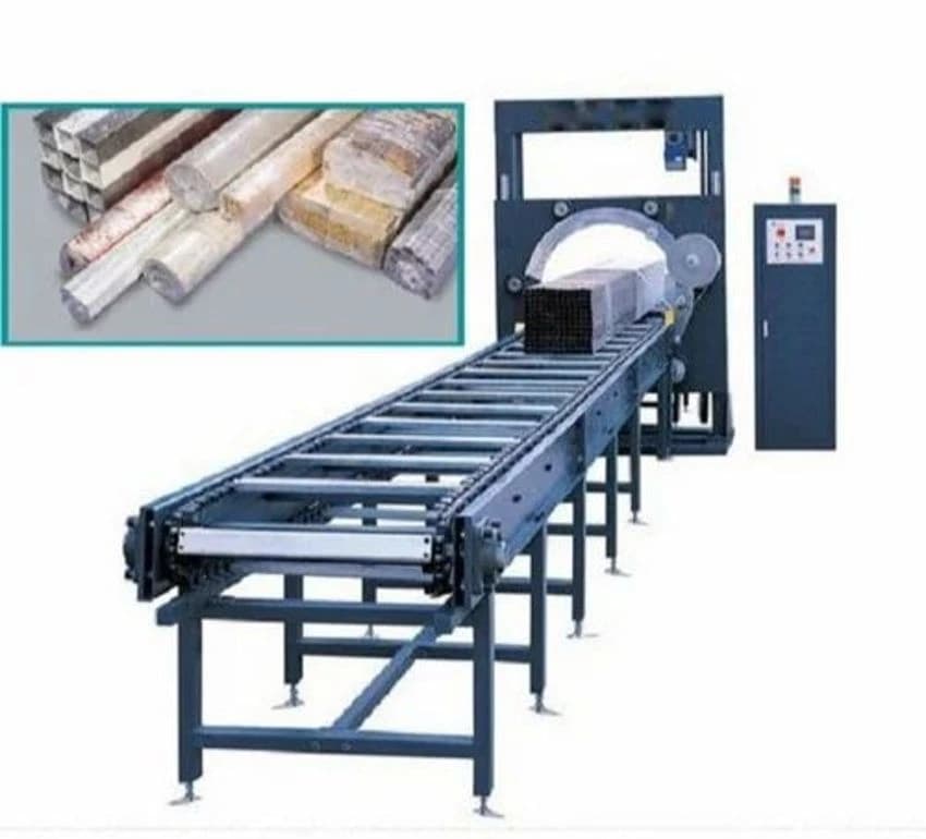 Horizontal Ring Wrapping Machine, Automation Grade: Semi-Automatic