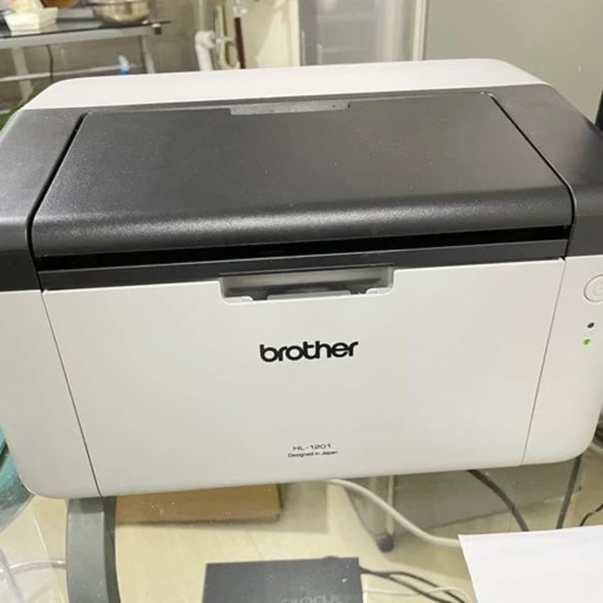 Refurbished Brother HL-1201 Single Function Monochrome Printer, Black & White