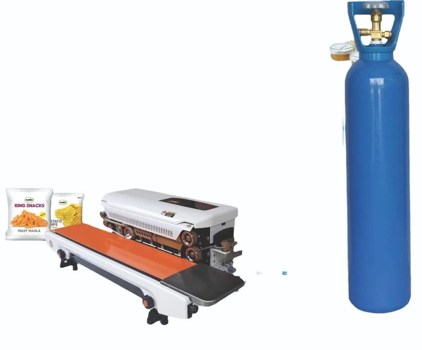 Semi Automatic/Manual Nitrogen Flushing Machine (250 Pack/Hr)