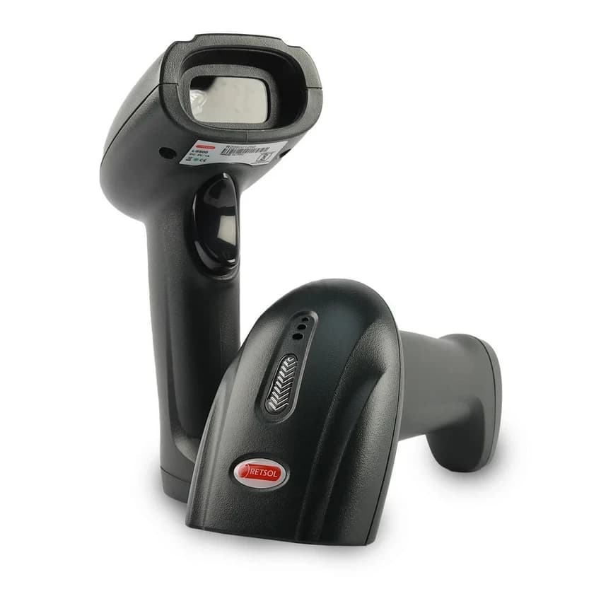 Retsol Ls500 Laser 1D Barcode Scanner, Handheld, Wired (Corded)