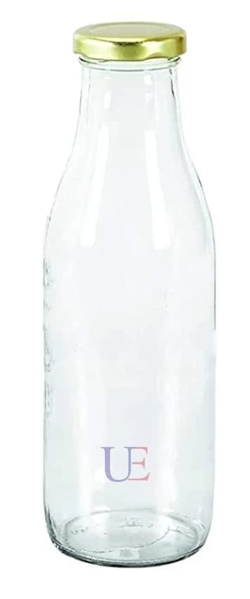Juice And Milk Glass Bottle 200ml With Lug Cap