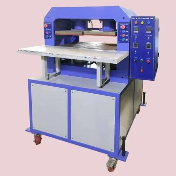 Hot & Cold Upper Embossing Machine