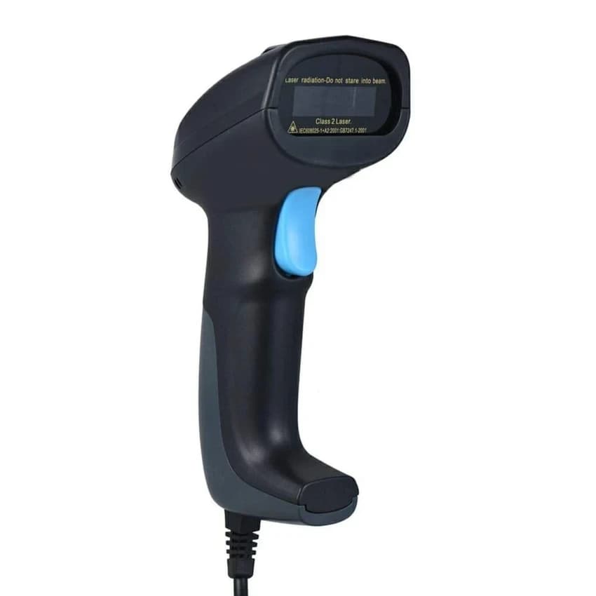 Wired(Corded) GOBBLER 1D Barcode Scanner Handheld, Linear Laser