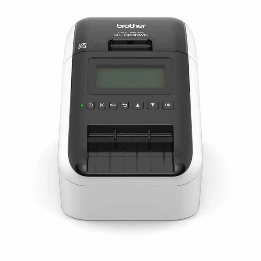 BROTHER QL-820NWB Wireless Wifi Bluetooth Label Printer, Max. Print Width: 2 inches, Resolution: 600 DPI (24 dots/mm)