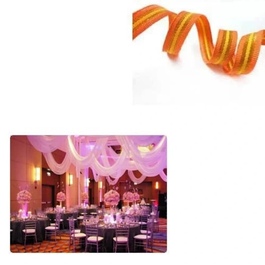 Multicolor Satin Fancy Ribbons for Decoration