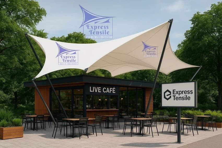 Terrace Cafeteria Tents