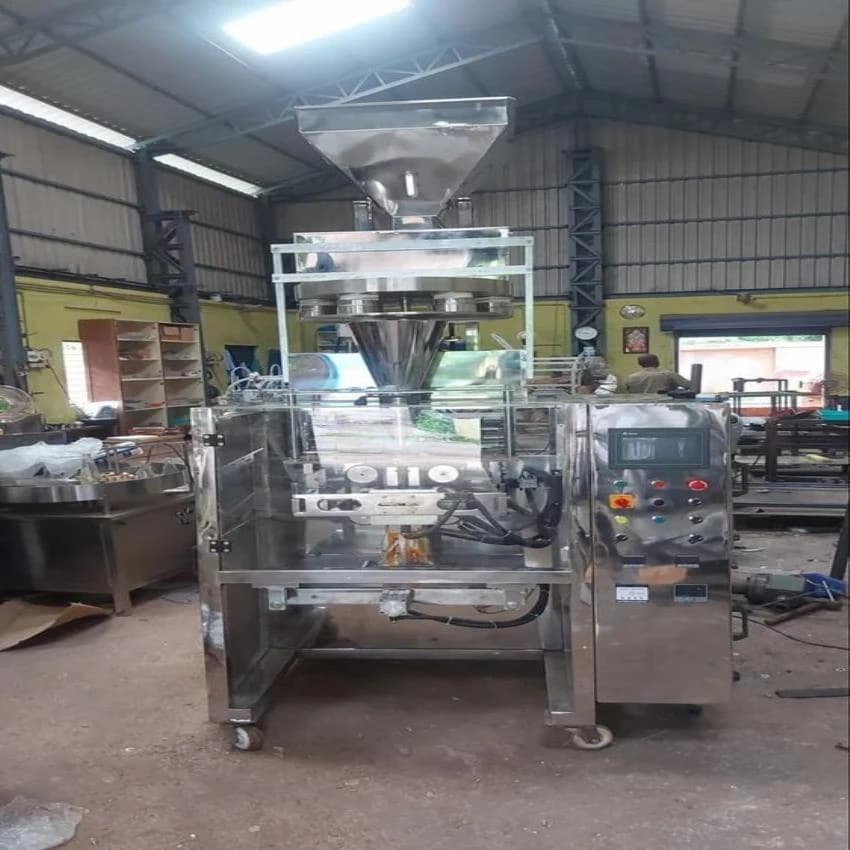Vertical Collar Type Packing Machine, Rava, Sooji, Semoline, 230V, Automation Grade: Automatic